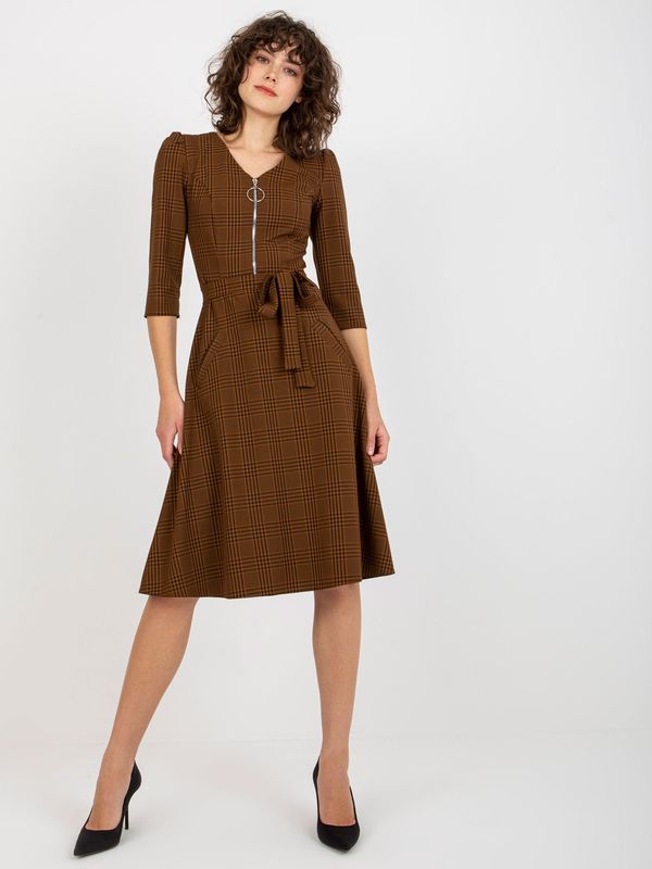 LAKERTA Dress-LK-SK-507839.31-dark brown