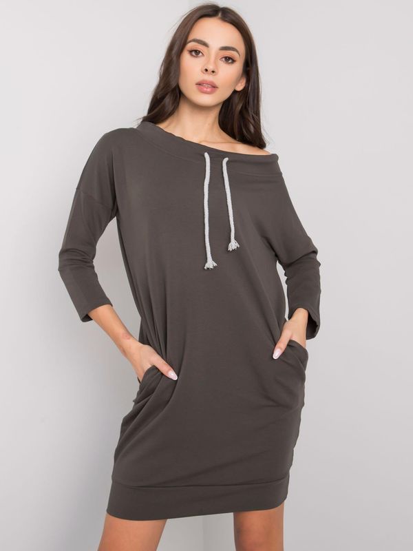 RELEVANCE Dress-RV-SK-4597-1.97-Dark Khaki