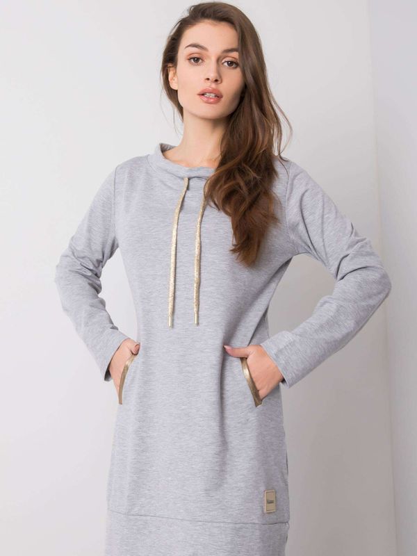 RELEVANCE Dress-RV-SK-6067.15X-gray