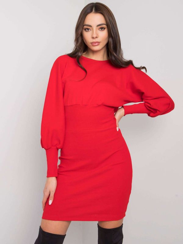 RUE PARIS Dress-RV-SK-6079.65-Red