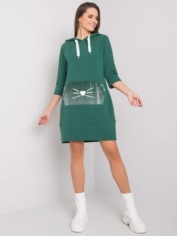 RELEVANCE Dress-RV-SK-6954.64P-dark green