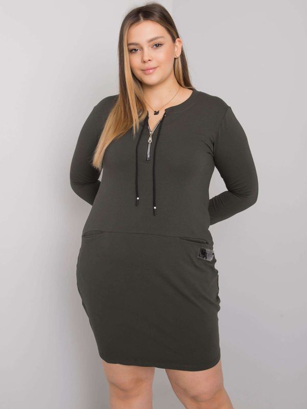 RELEVANCE Dress-RV-SK-7241.43-dark khaki