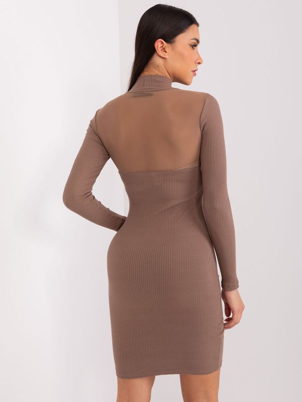 BASIC Feel Good Dress-RV-SK-9216.06P-brown