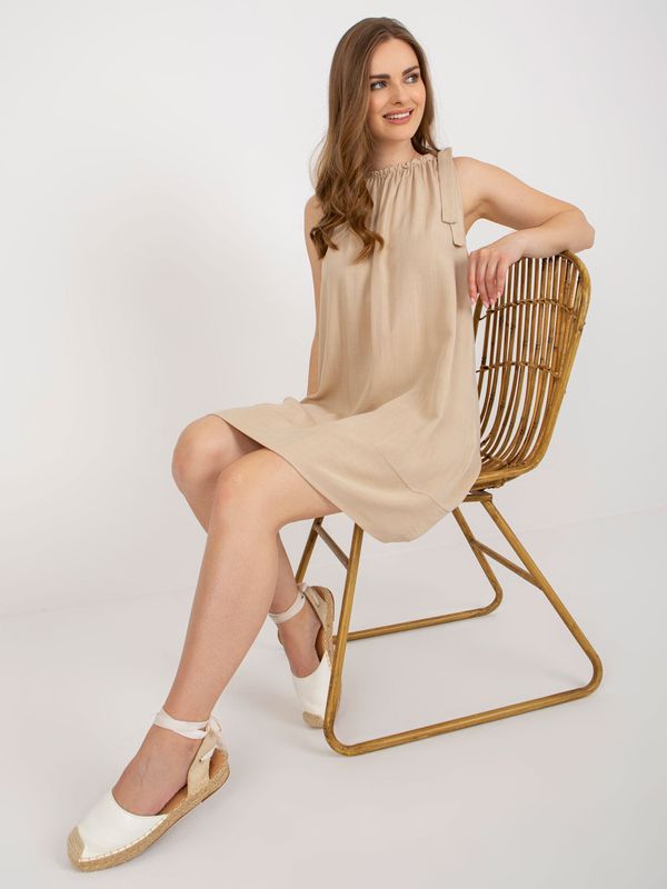 Och Bella Dress-TW-SK-BI-89923.29-beige