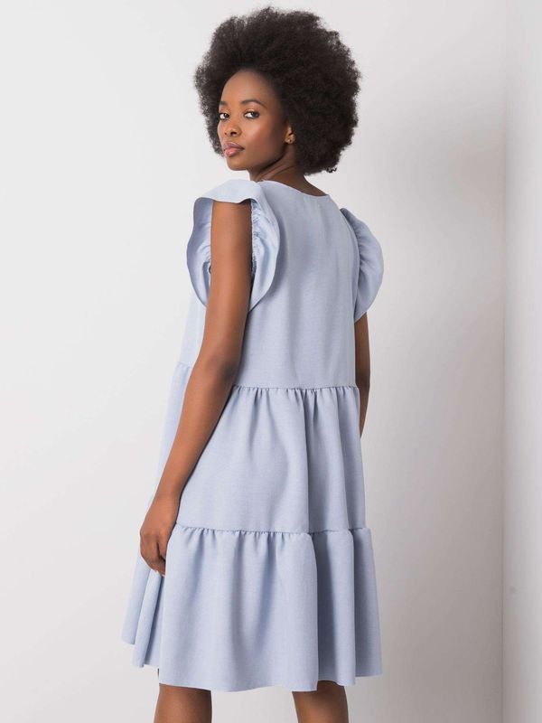 RUE PARIS Dress-WN-SK-704.83-light blue