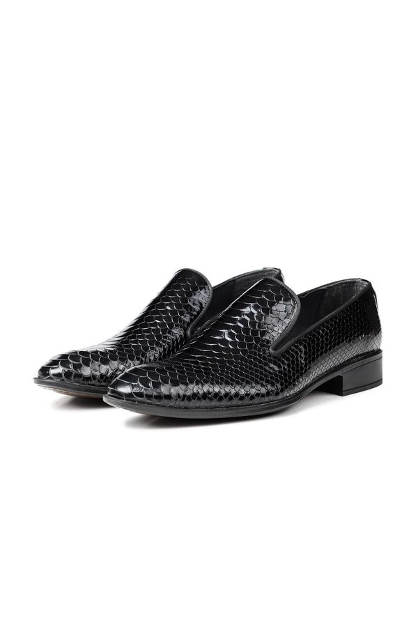 Ducavelli Ducavelli Alligator Genuine Leather Men's Classic Shoes, Loafer Classic Shoes, Moccasin Shoes