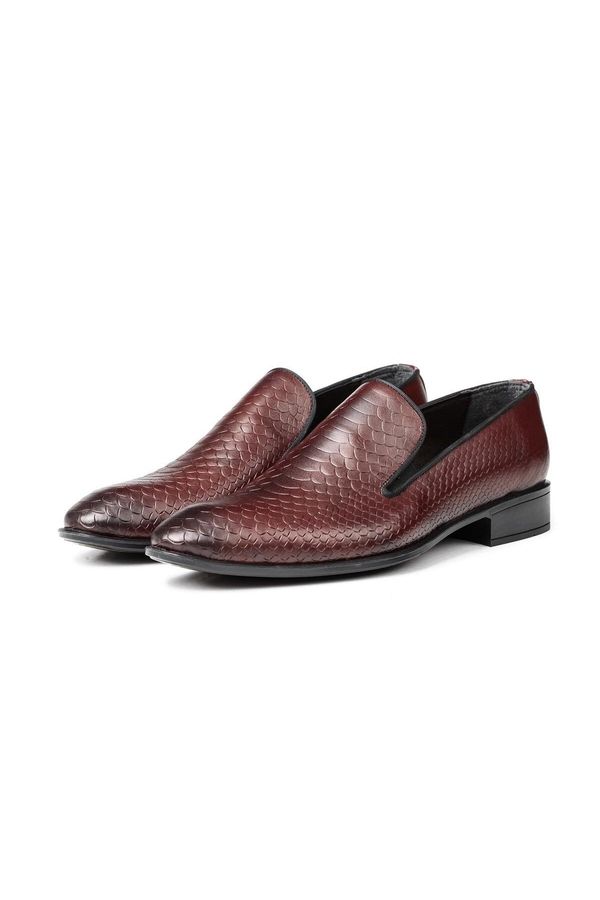 Ducavelli Ducavelli Alligator Genuine Leather Men's Classic Shoes, Loafers Classic Shoes, Loafers.