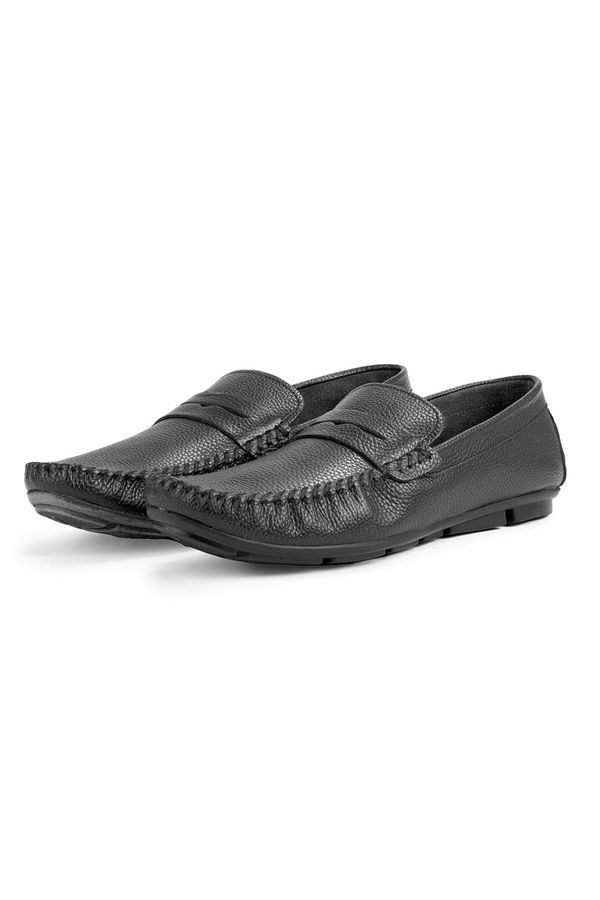 Ducavelli Ducavelli Artsy Genuine Leather Men's Casual Shoes, Rog Loafers.
