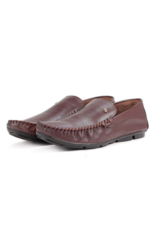 Ducavelli Ducavelli Attic Genuine Leather Men's Casual Shoes , Rok Loafers Brown