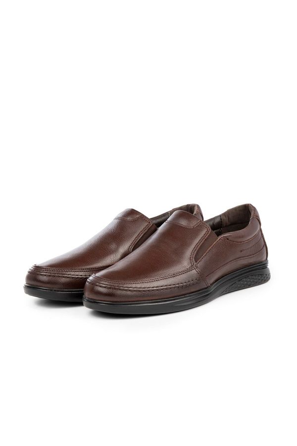 Ducavelli Ducavelli Cushy Genuine Leather Comfort Orthopedic Men's Casual Shoes, Dad Shoes, Orthopedic Shoes.