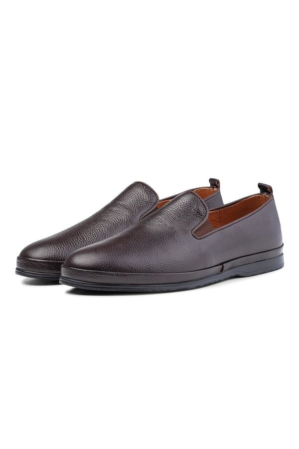 Ducavelli Ducavelli Kante Genuine Leather Comfort Men's Orthopedic Casual Shoes, Dad Shoes, Orthopedic Shoes, Loaf