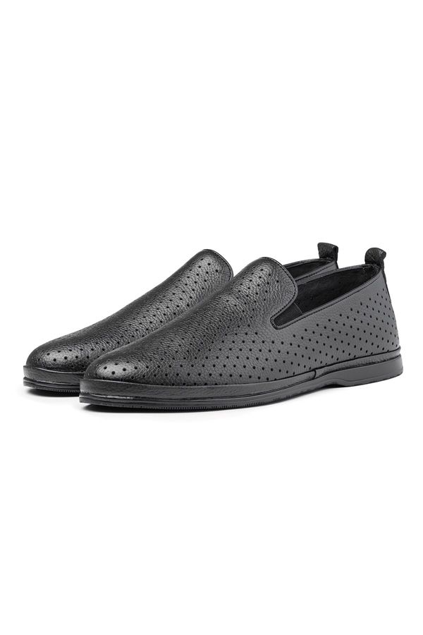 Ducavelli Ducavelli Komba Genuine Leather Comfort Orthopedic Men's Casual Shoes, Dad Shoes Orthopedic Loafers.
