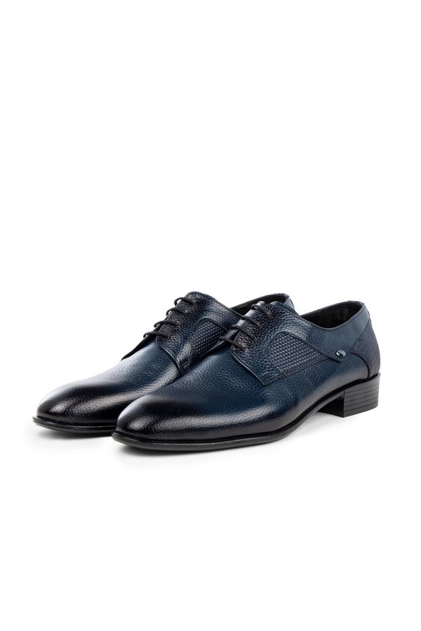 Ducavelli Ducavelli Sace Genuine Leather Men's Classic Shoes, Derby Classic Shoes, Lace-Up Classic Shoes.