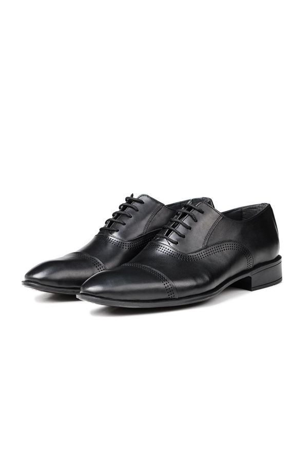 Ducavelli Ducavelli Serious Genuine Leather Men's Classic Shoes, Oxford Classic Shoes