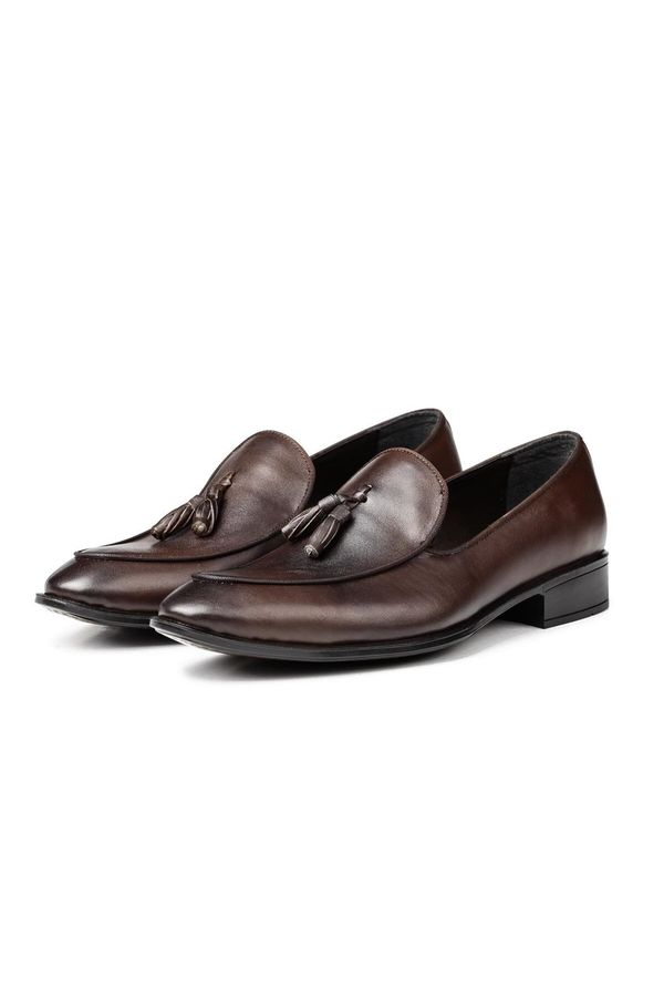 Ducavelli Ducavelli Smug Genuine Leather Men's Classic Loafers Loafers