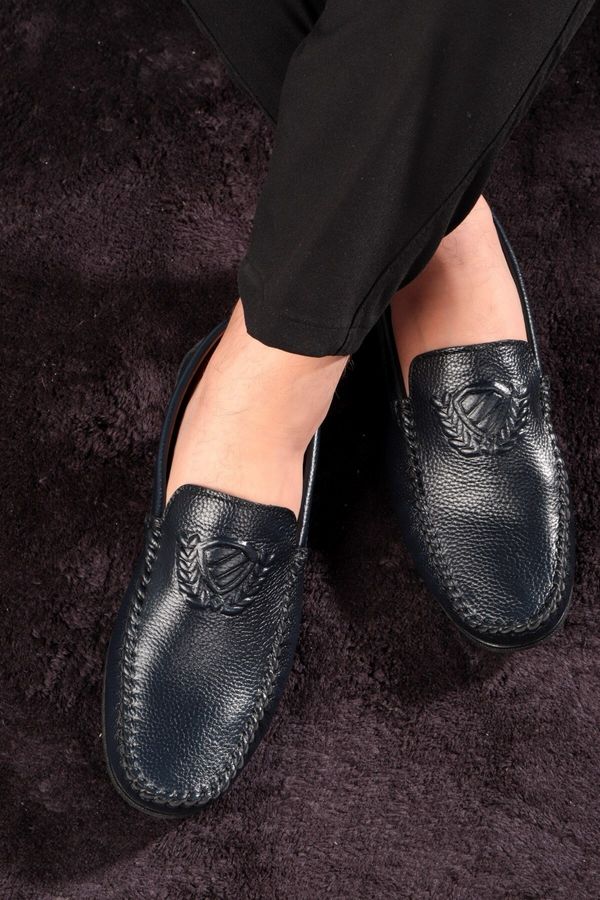 Ducavelli Ducavelli Zwang Genuine Leather Men's Casual Shoes, Loafers, Lightweight Shoes, Genuine Leather Loafers.