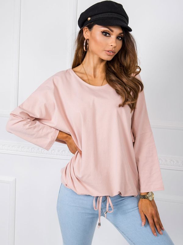 Fashionhunters Dusty pink seraphim blouse