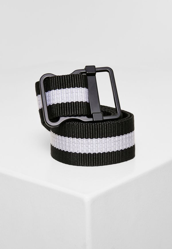 Urban Classics Accessoires Easy Belt with Black/White Stripes