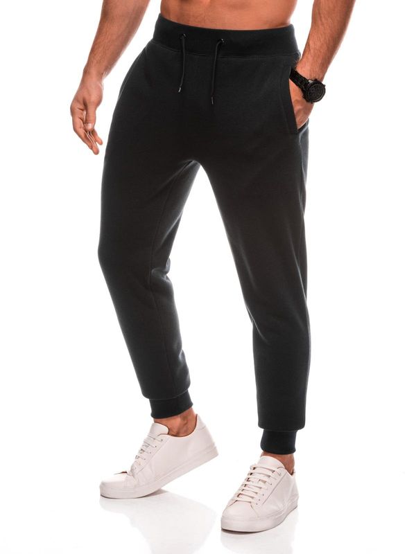 Edoti Edoti BASIC men's uniform sweatpants joggers - black