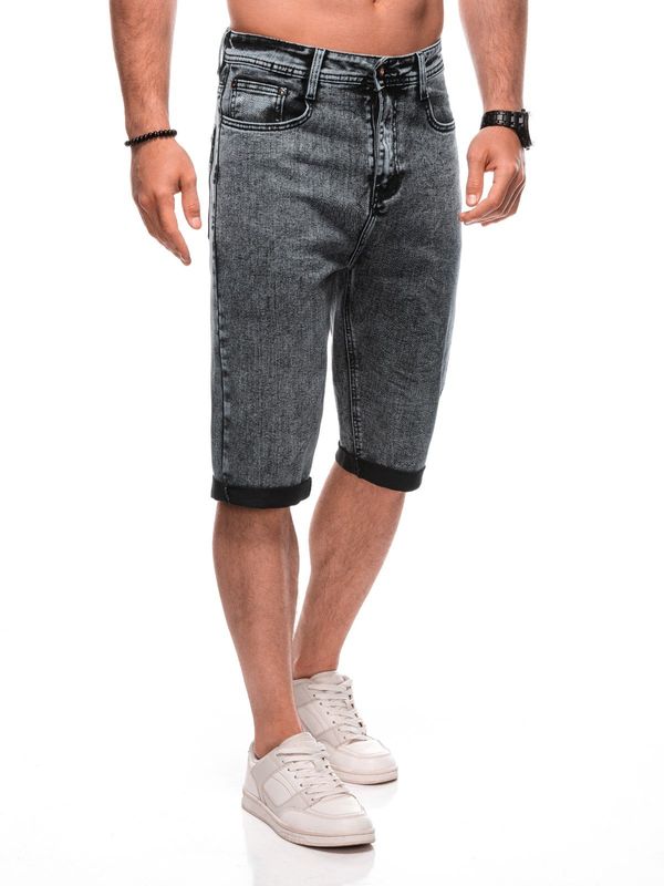 Edoti Edoti Men's denim shorts