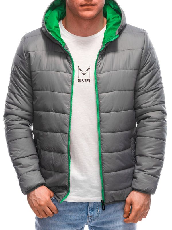 Edoti Edoti Men's mid-season quilted jacket