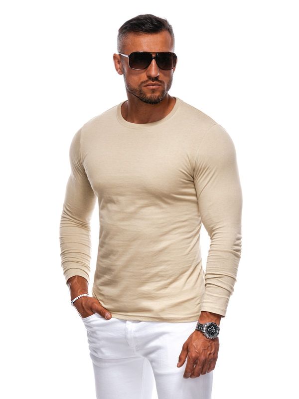 Edoti Edoti Men's plain longsleeve