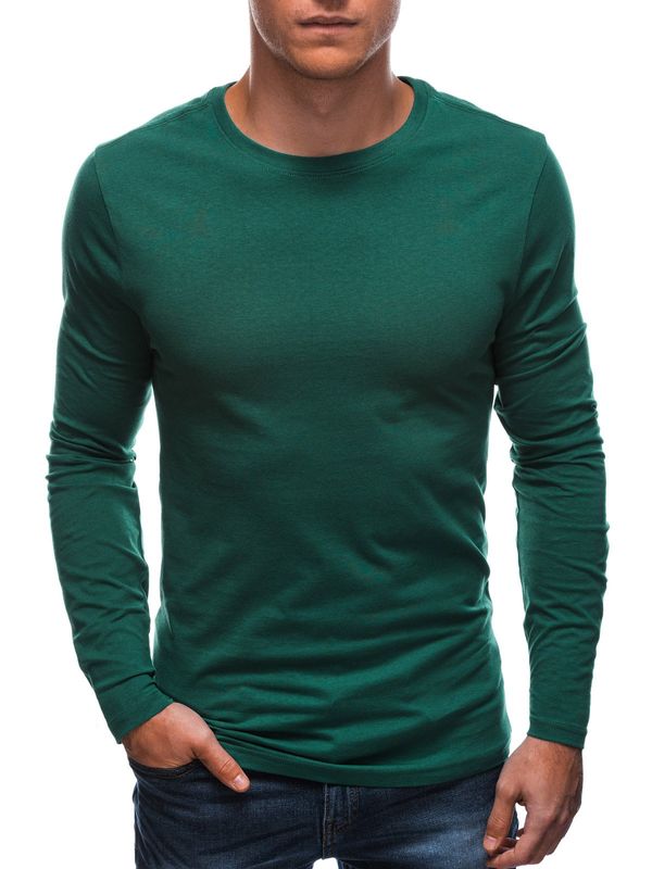 Edoti Edoti Men's plain longsleeve EM-LSBL-0103