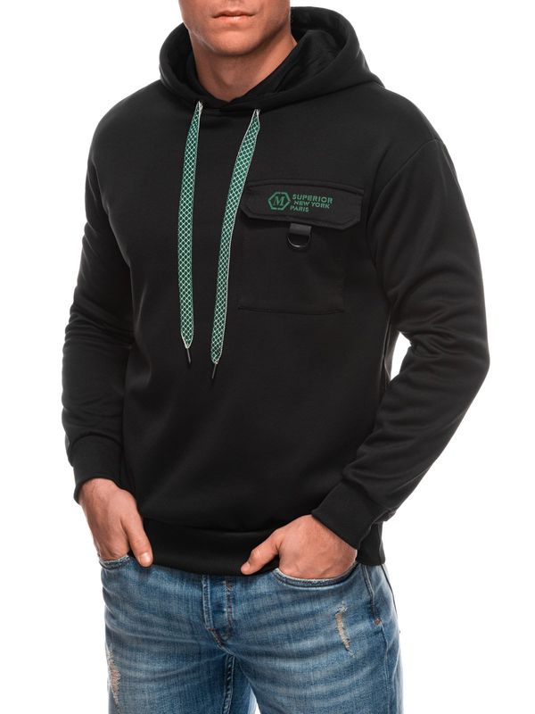 Edoti Edoti Men's zip-up sweatshirt