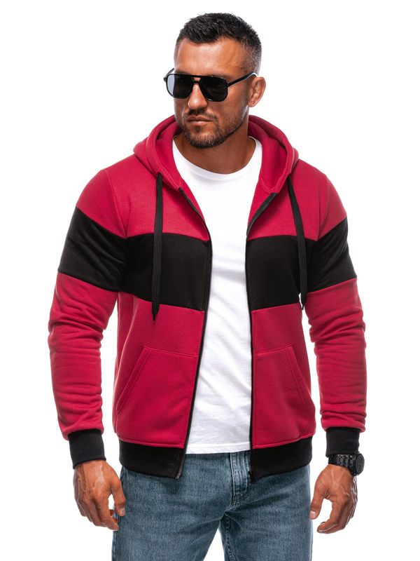 Edoti Edoti Men's zip-up sweatshirt