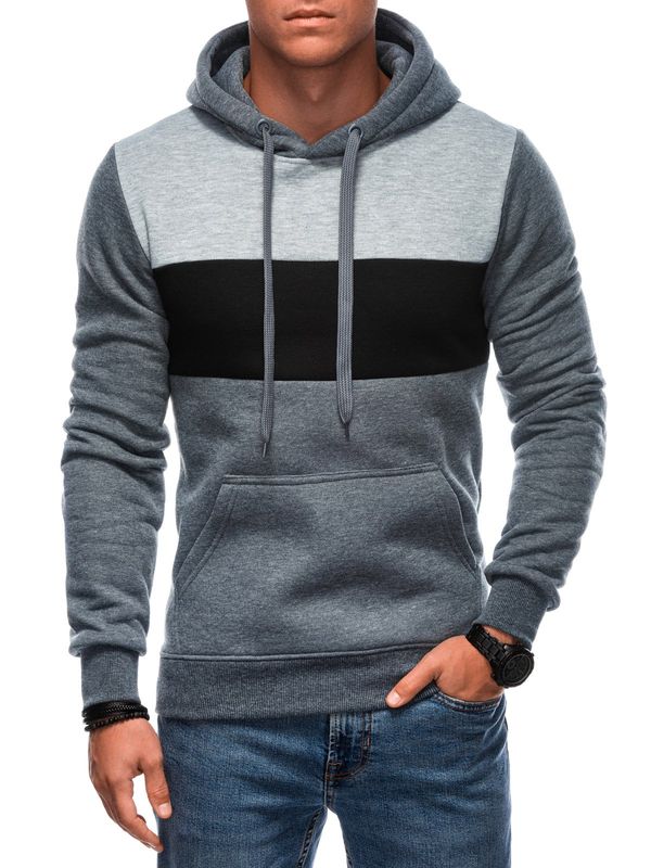 Edoti Edoti Men's zip-up sweatshirt