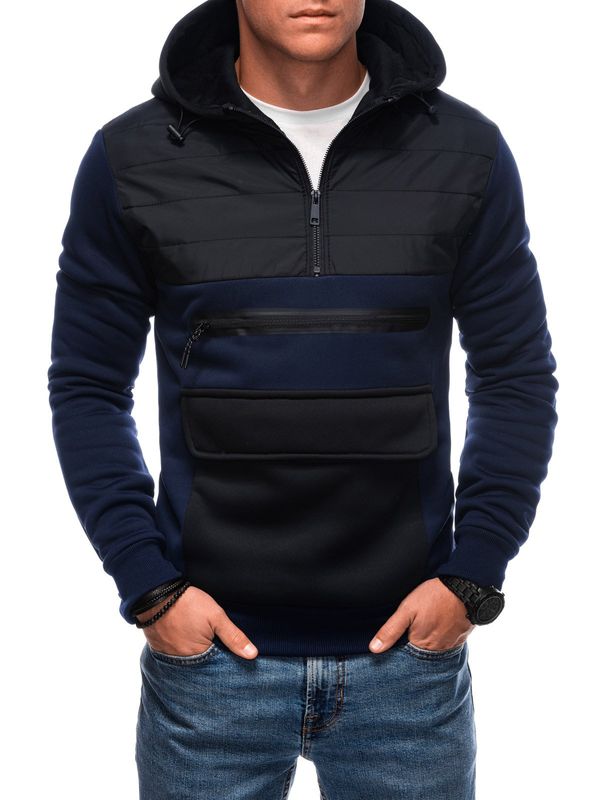 Edoti Edoti Men's zip-up sweatshirt