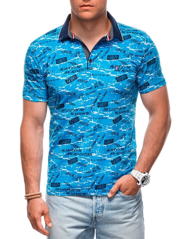 Edoti Edoti Printed Men's Polo Shirt