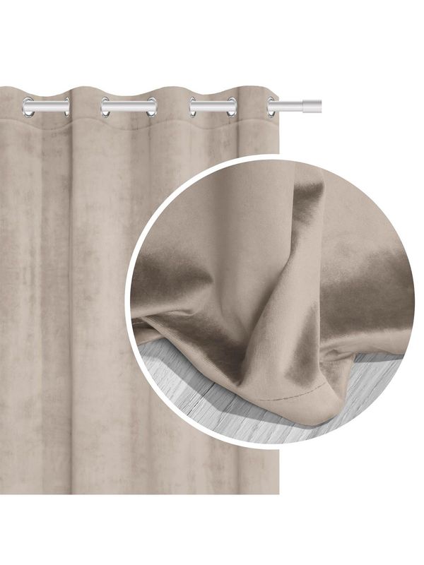 Edoti Edoti Velor curtain Soft Velvet 140x250 A495