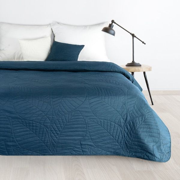 Eurofirany Eurofirany Unisex's Bedspread 404785 Navy Blue