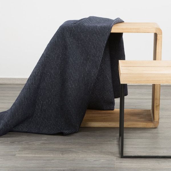 Eurofirany Eurofirany Unisex's Blanket 416149 Navy Blue