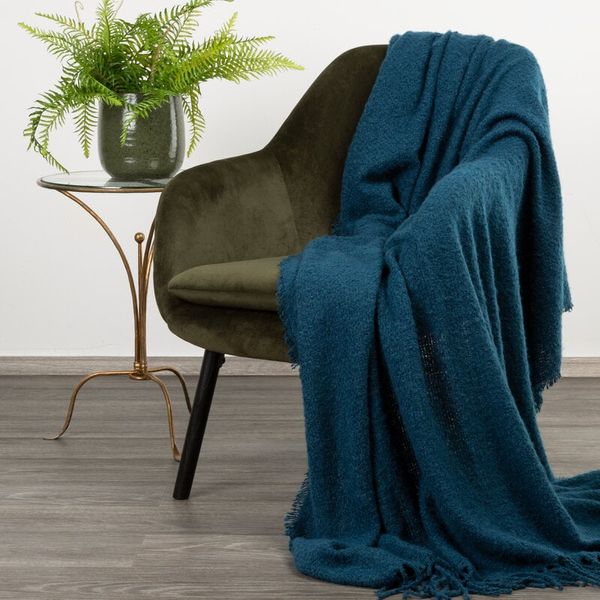 Eurofirany Eurofirany Unisex's Blanket 419260 Navy Blue