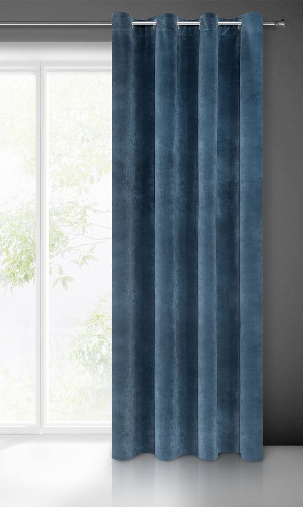 Eurofirany Eurofirany Unisex's Drape 315096 Navy Blue