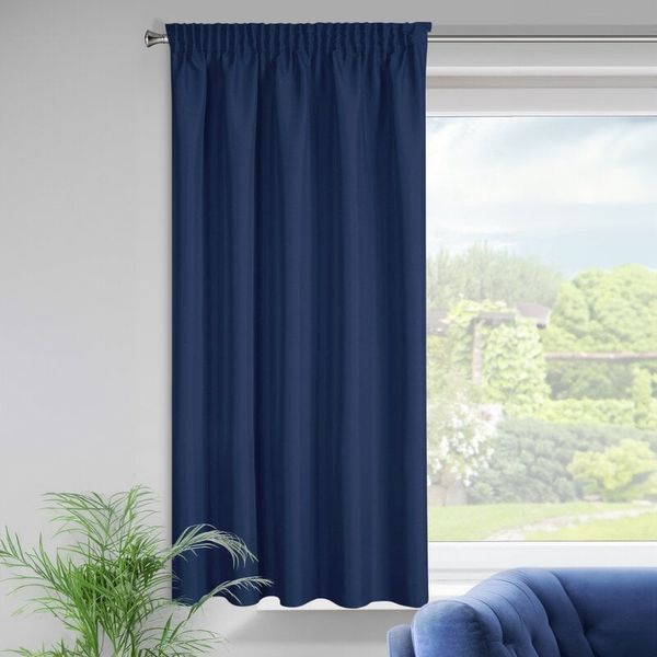 Eurofirany Eurofirany Unisex's Drape 432093 Navy Blue