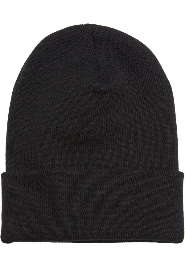 Flexfit Extended Beanie Hat Black