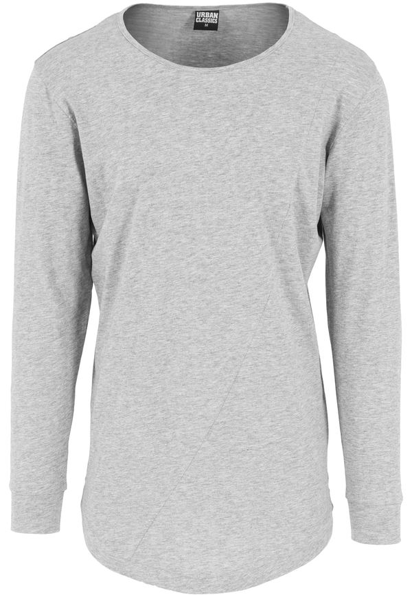 Urban Classics Extended T-shirt with long sleeves grey