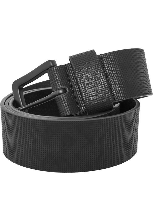 Urban Classics Accessoires Faux leather strap in black