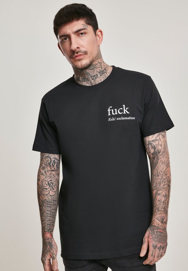 Mister Tee FCK T-shirt black