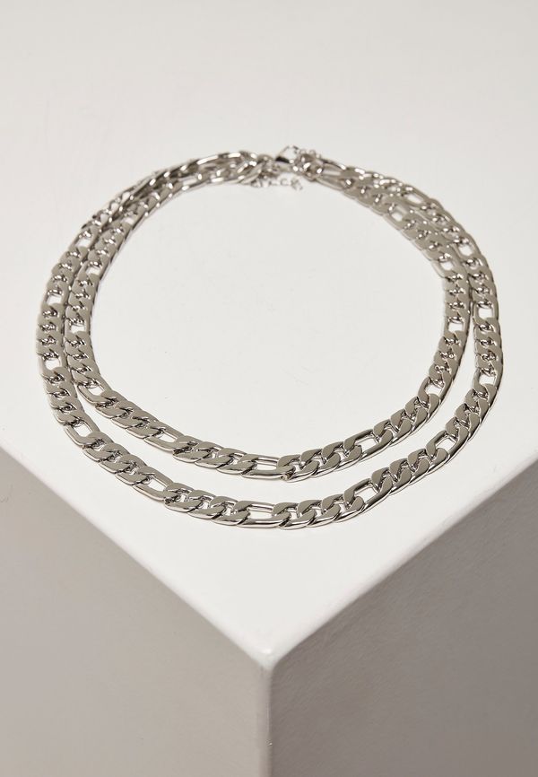 Urban Classics Figaro necklace - silver color