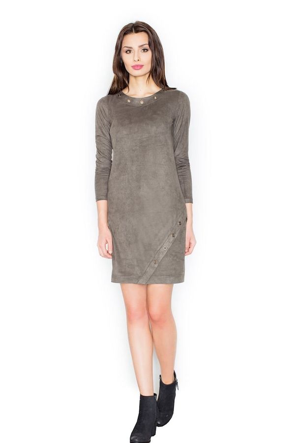 Figl Figl Woman's Dress M455 Olive