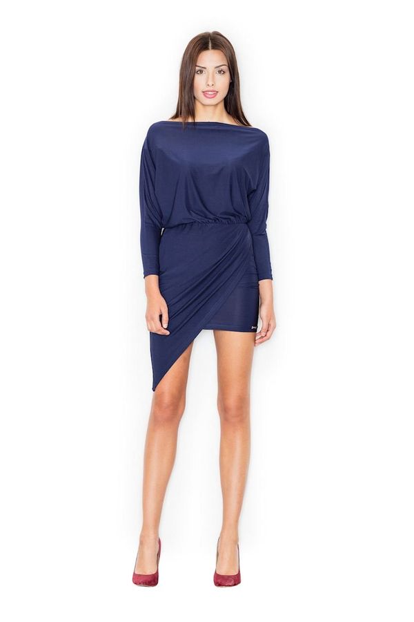 Figl Figl Woman's Dress M475 Navy Blue