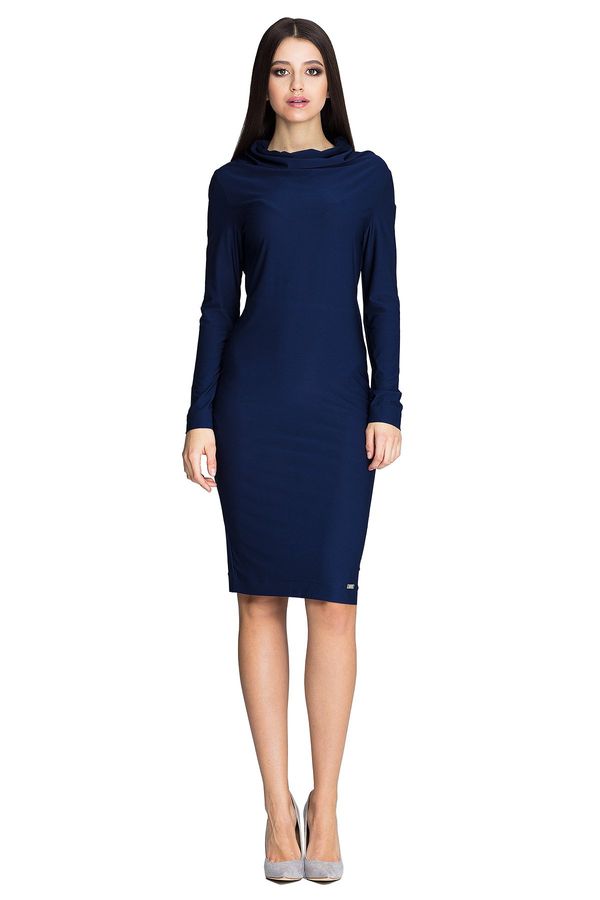 Figl Figl Woman's Dress M603 Navy Blue