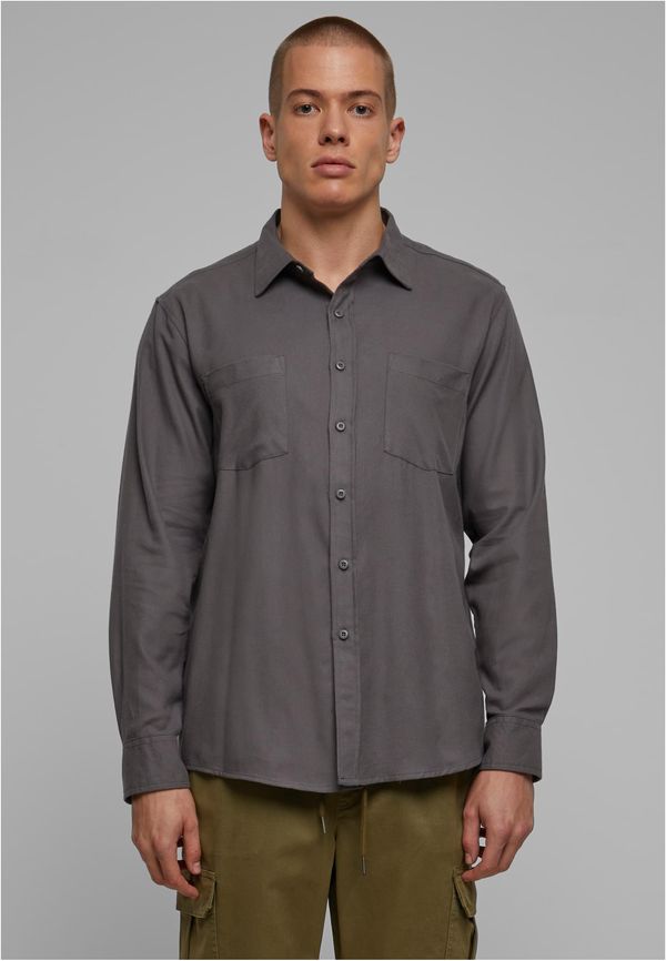 Urban Classics Flanell Shirt darkshadow/darkshadow