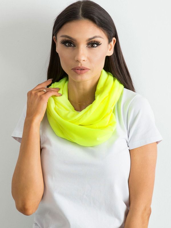 Fashionhunters Fluo yellow chimney