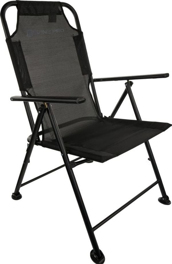 ALPINE PRO Folding camping chair ALPINE PRO DEFE black