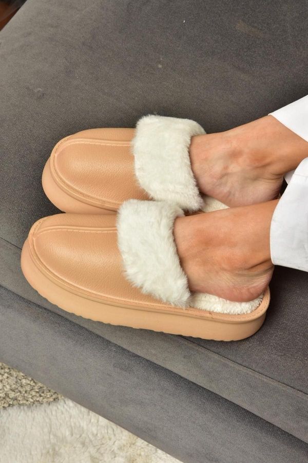 Fox Shoes Fox Shoes T918264209 Mink Plush Women's Slipper